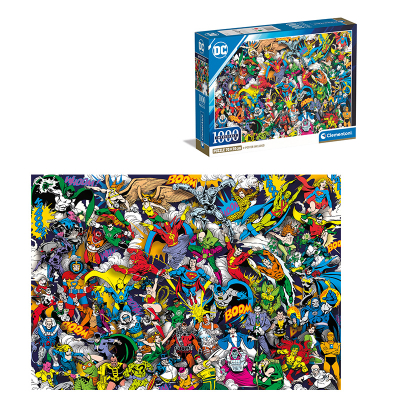 Puzzle 1000 dílků Impossible DC Comics - Compact