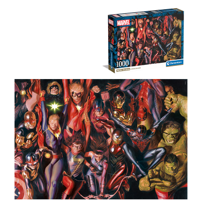 Puzzle 1000 dílků Marvel - Compact