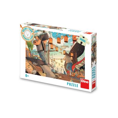 Puzzle 300 XL Najdi 10 předmětů - Přístav