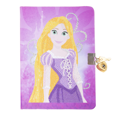 Crystal Art blok se zamykáním - Locika