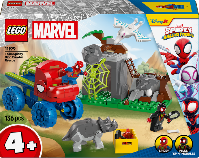 LEGO LEGO® Marvel Spideyho tým a záchrana dinosaurů s truckem 11199