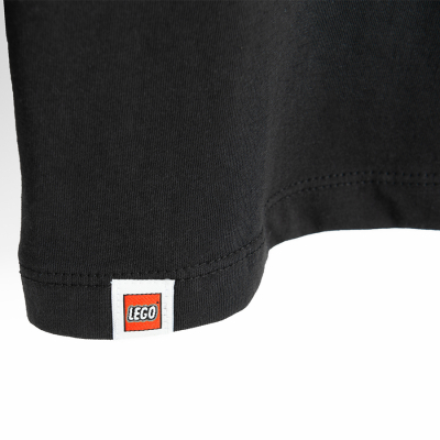 Mikina s potiskem Lego Ninjago- černá - 98 BLACK