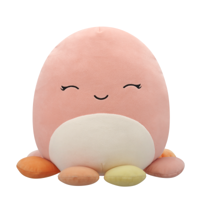 Plyšový mazlíček Squishmallows Chobotnice se zavřenýma očima - Melina