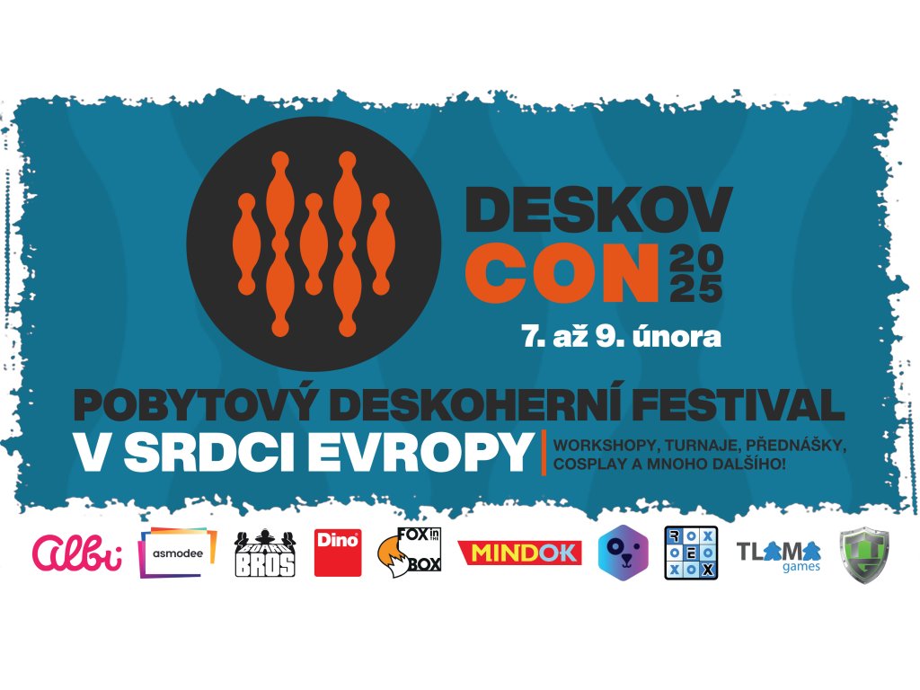 TLAMA games DESKOVcon 2025 pouze vstup