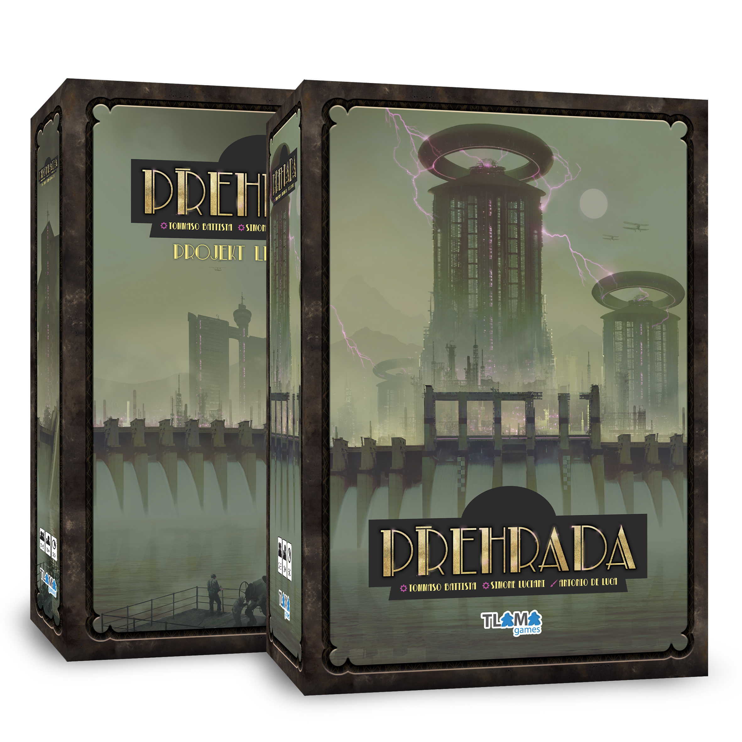 TLAMA games Přehrada + Projekt Leeghwater (Barrage CZ + The Leeghwater Project CZ)