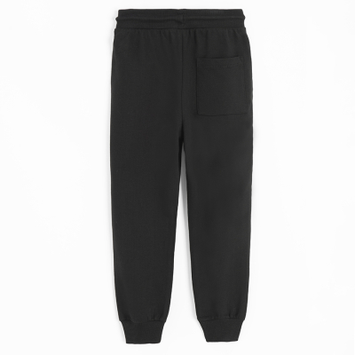 Tepláková souprava s fotbalovým motivem- černá - 92 BLACK