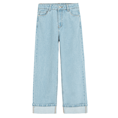 Wide fit džíny- modré - 158 DENIM