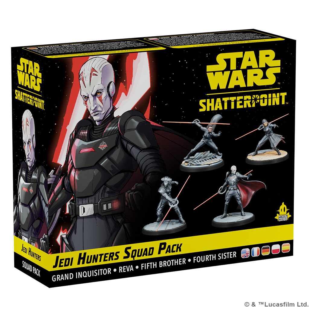 Atomic Mass Games Star Wars: Shatterpoint – Jedi Hunters Squad Pack - EN/FR/DE/PL/ES