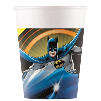 Batman - Kelímky  papírové  200 ml 8 ks