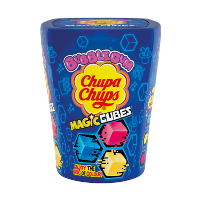 Chupa Chups Bubble Gum Magic Cubes 8x10x86g