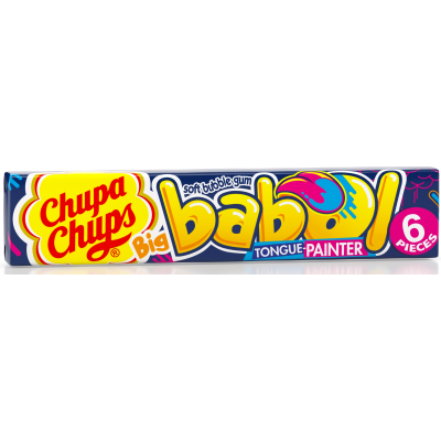 Chupa Chups Žvýkačka Big Babol Tongue Painter 6x20x27