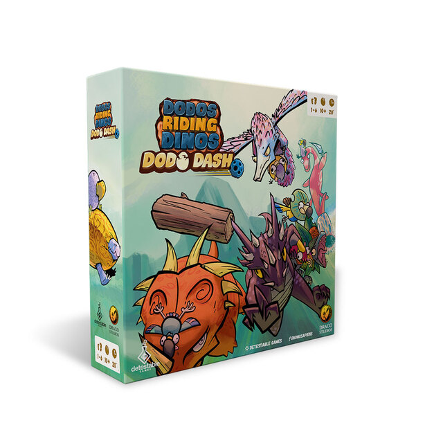 Detestable Games Dodos Riding Dinos: Dodo Dash - EN