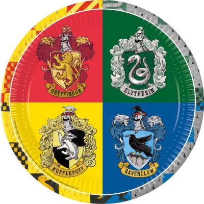 Harry Potter - Talířky papírové 23cm 8ks