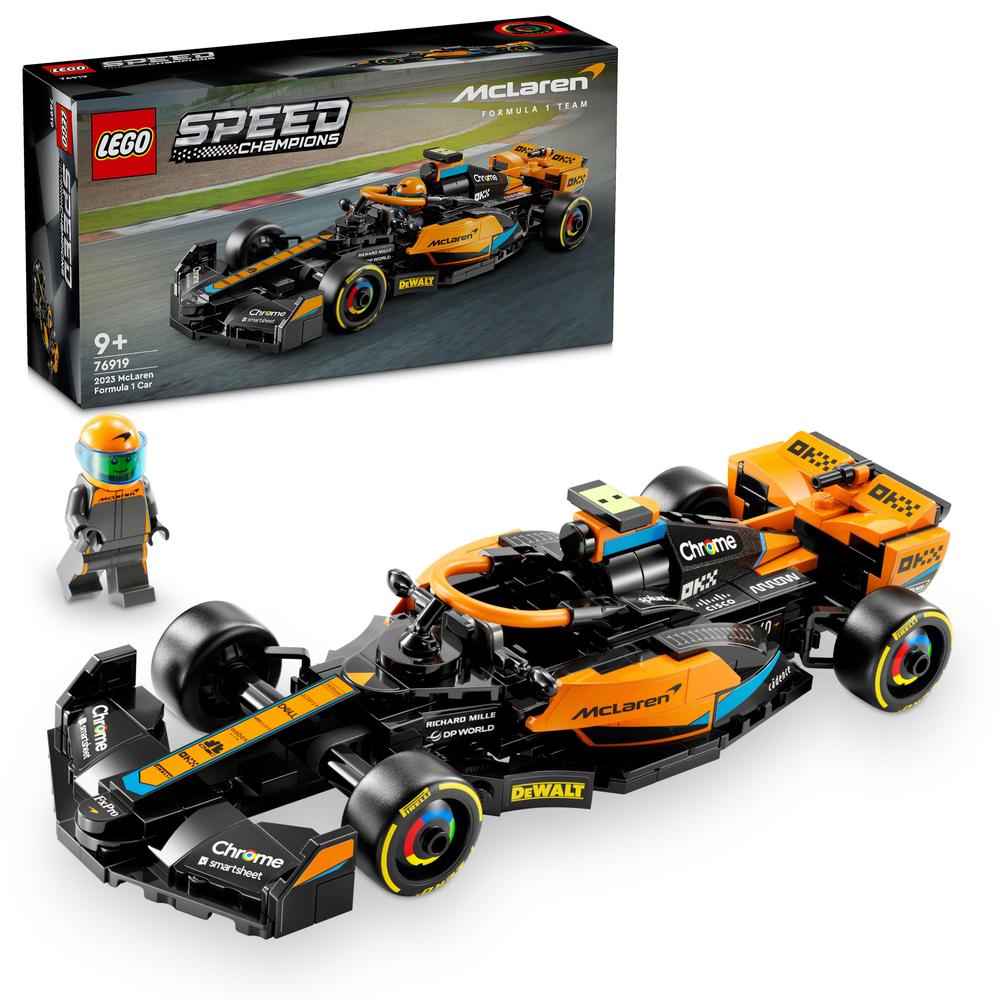 LEGO Poškozené - LEGO® Závodní auto McLaren Formule 1 2023 76919