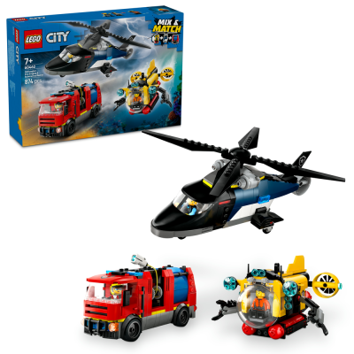 LEGO® City 60462 Remix: Helikoptéra