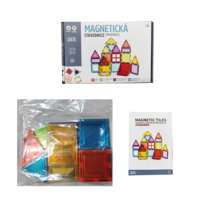 Magnetická stavebnice 26ks