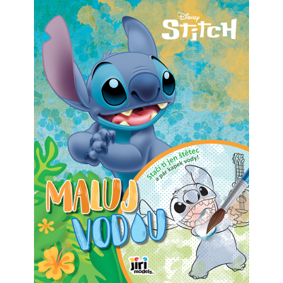 Maluj vodou A4 Lilo & Stitch