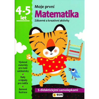 Moje první matematika 4-5 let samolepky