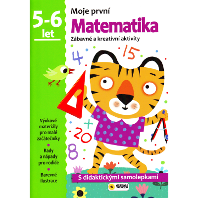 Moje první matematika 5-6 let samolepky