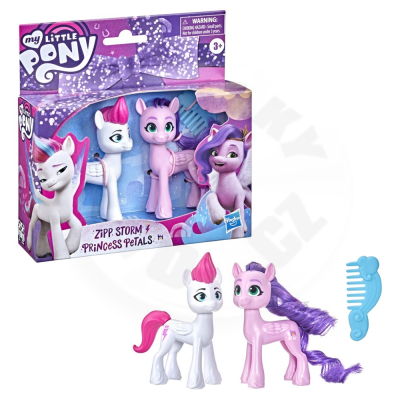 My Little Ponny Sada koníků Zipp Storm & Princess Petals