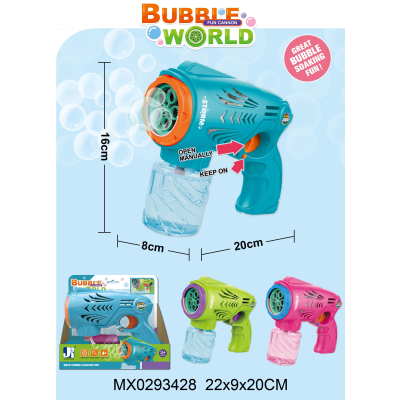Pistole na bubliny - růžová