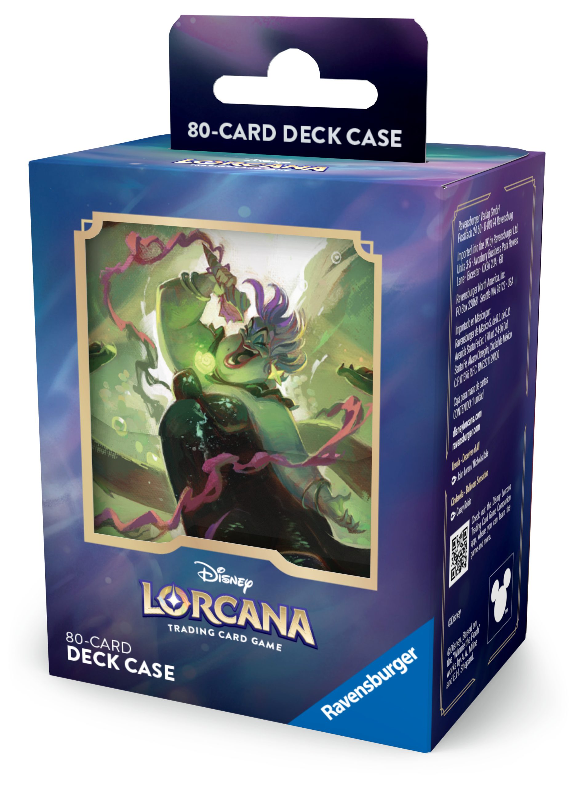 Ravensburger Disney Lorcana: Archazia's Island – Deck Box Motive B (Ursula)
