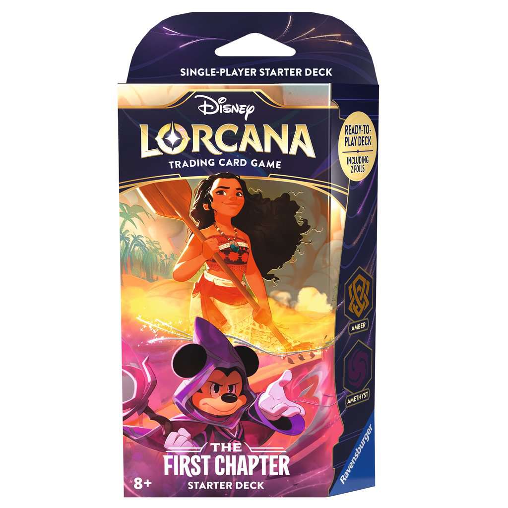 Ravensburger Poškozené - Disney Lorcana: The First Chapter - Starter Deck Amber & Amethyst