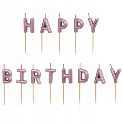 Svíčky Happy Birthday