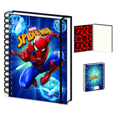Blok A5 kroužkový Spider1Man