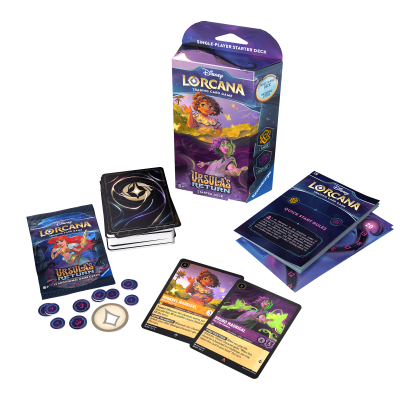 Disney Lorcana: Ursula's Return- Starter Deck Amber & Amethyst
