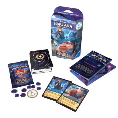 Disney Lorcana: Ursula's Return - Starter Deck Sapphire & Steel