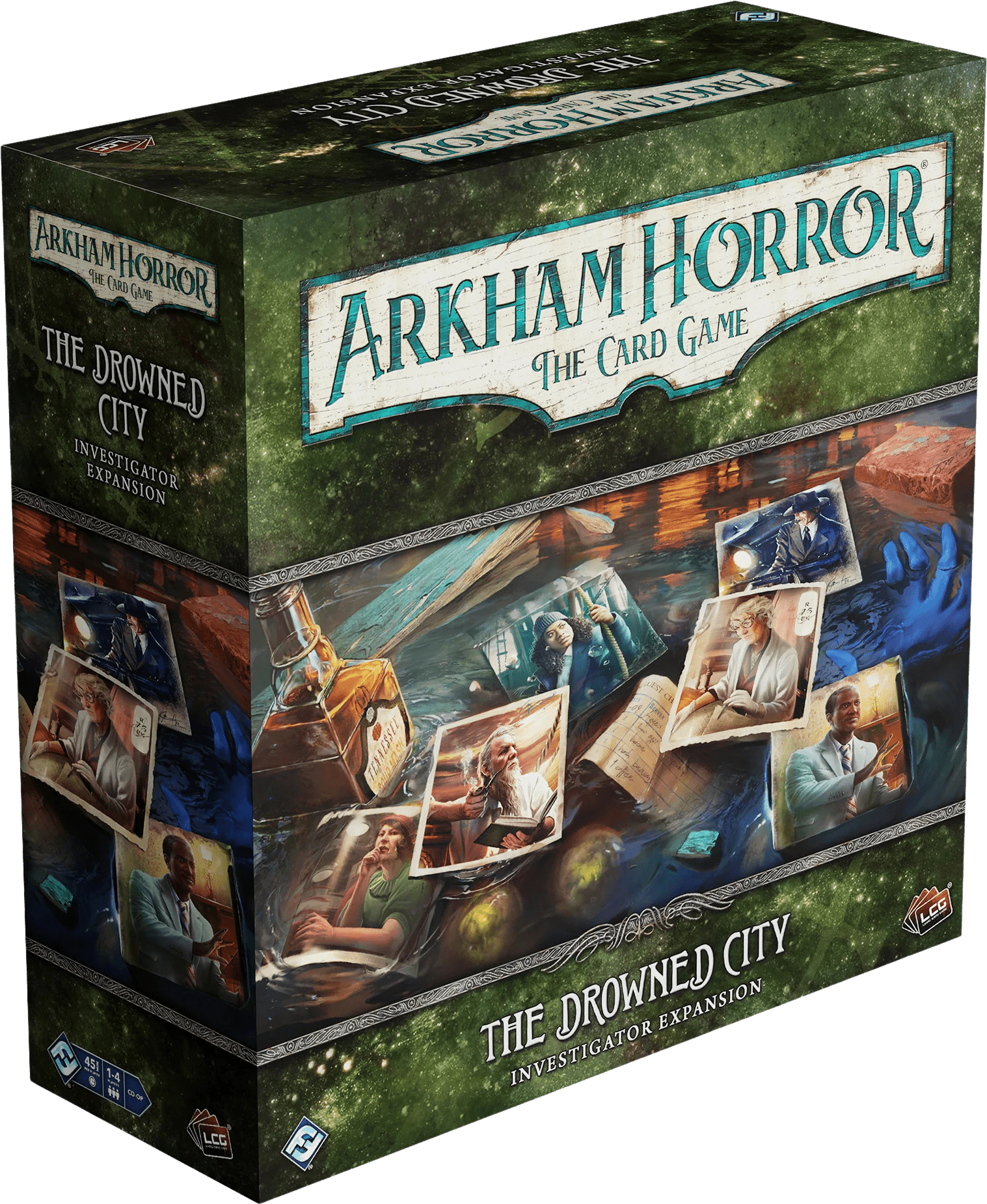 Fantasy Flight Games Arkham Horror: The Card Game – The Drowned City: Investigator Expansion