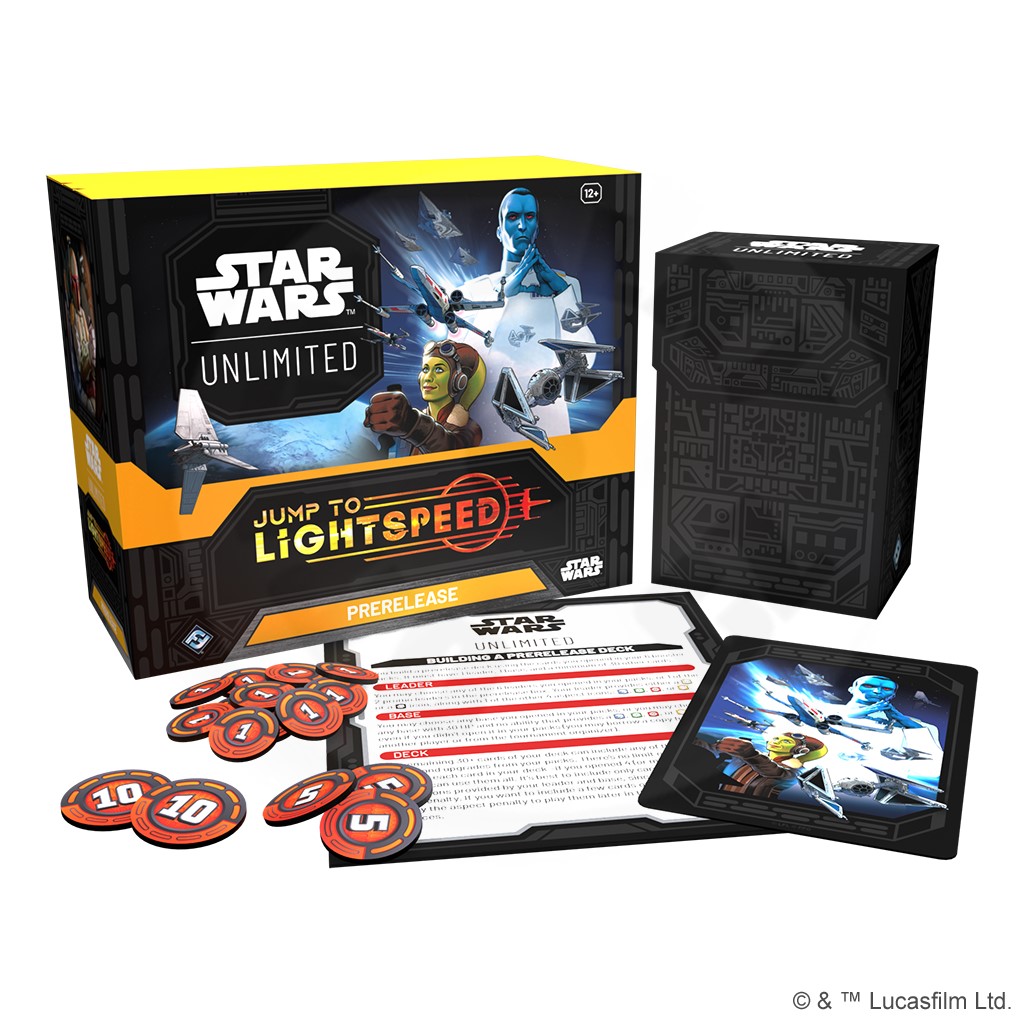 Fantasy Flight Games Star Wars: Unlimited – Jump to Lightspeed - Prerelease Box