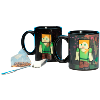 Hrnek Minecraft měnící