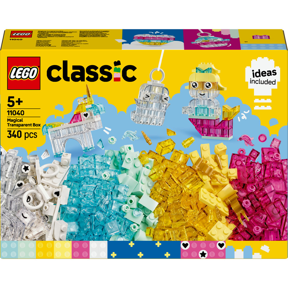 LEGO LEGO® Classic Kouzelná průhledná krabička 11040