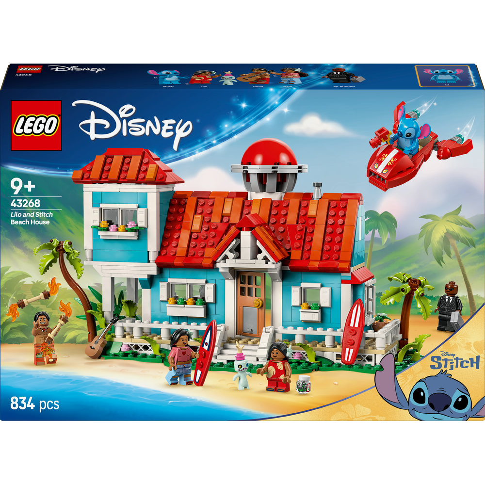 LEGO LEGO® Disney Lilo a Stitch a domek na pláži 43268