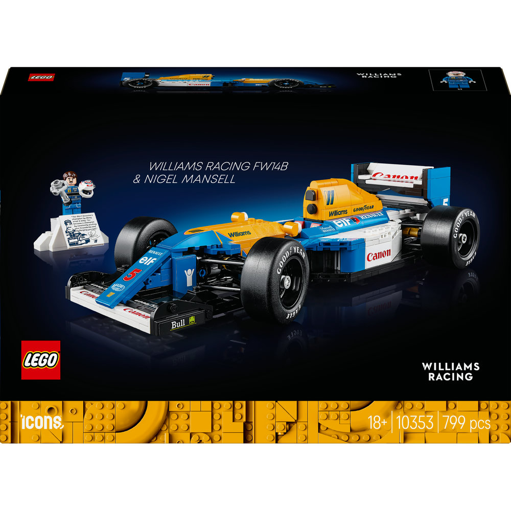 LEGO LEGO® Icons Williams Racing FW14B a Nigel Mansell 10353