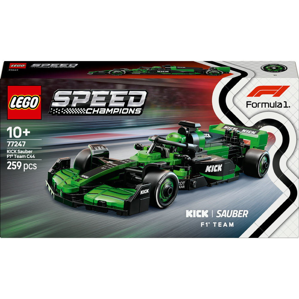 LEGO LEGO® Speed Champions Závodní auto KICK Sauber F1® Team C44 77247
