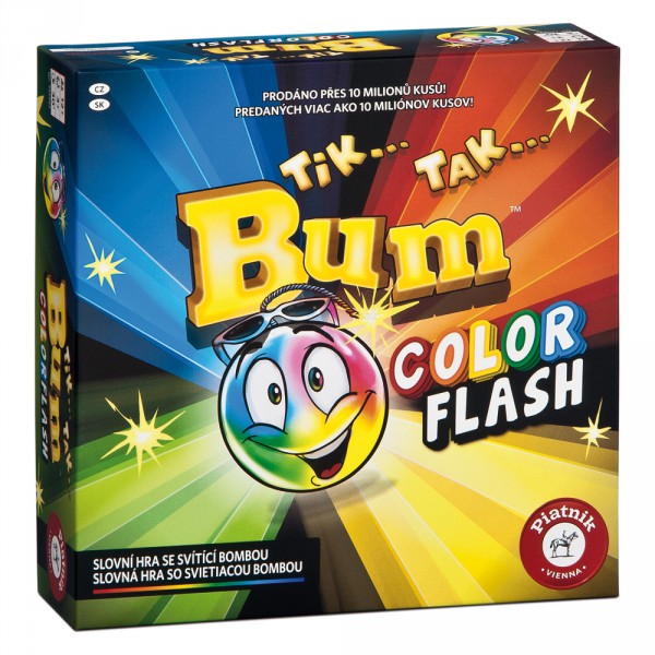 Piatnik Poškozené - Tik Tak Bum Color Flash - CZ/SK