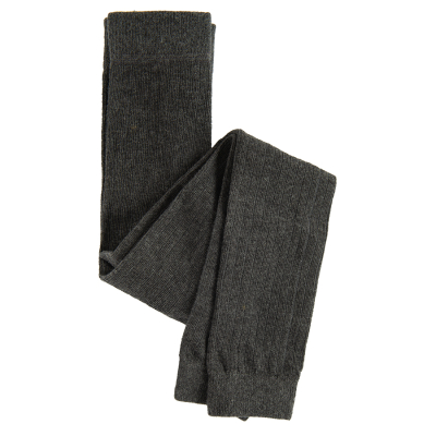 Punčocháče bez šlapek- šedé - 92_98 DARK GREY MELANGE