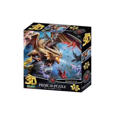 Puzzle 3D - Dračí klan 150 dílků