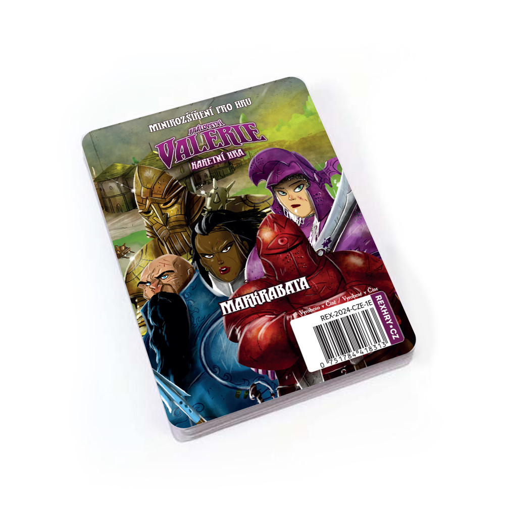 REXhry Království Valerie: Karetní hra – Markrabata (minirozšíření) (Valeria: Card Kingdoms – Margrave Pack CZ)