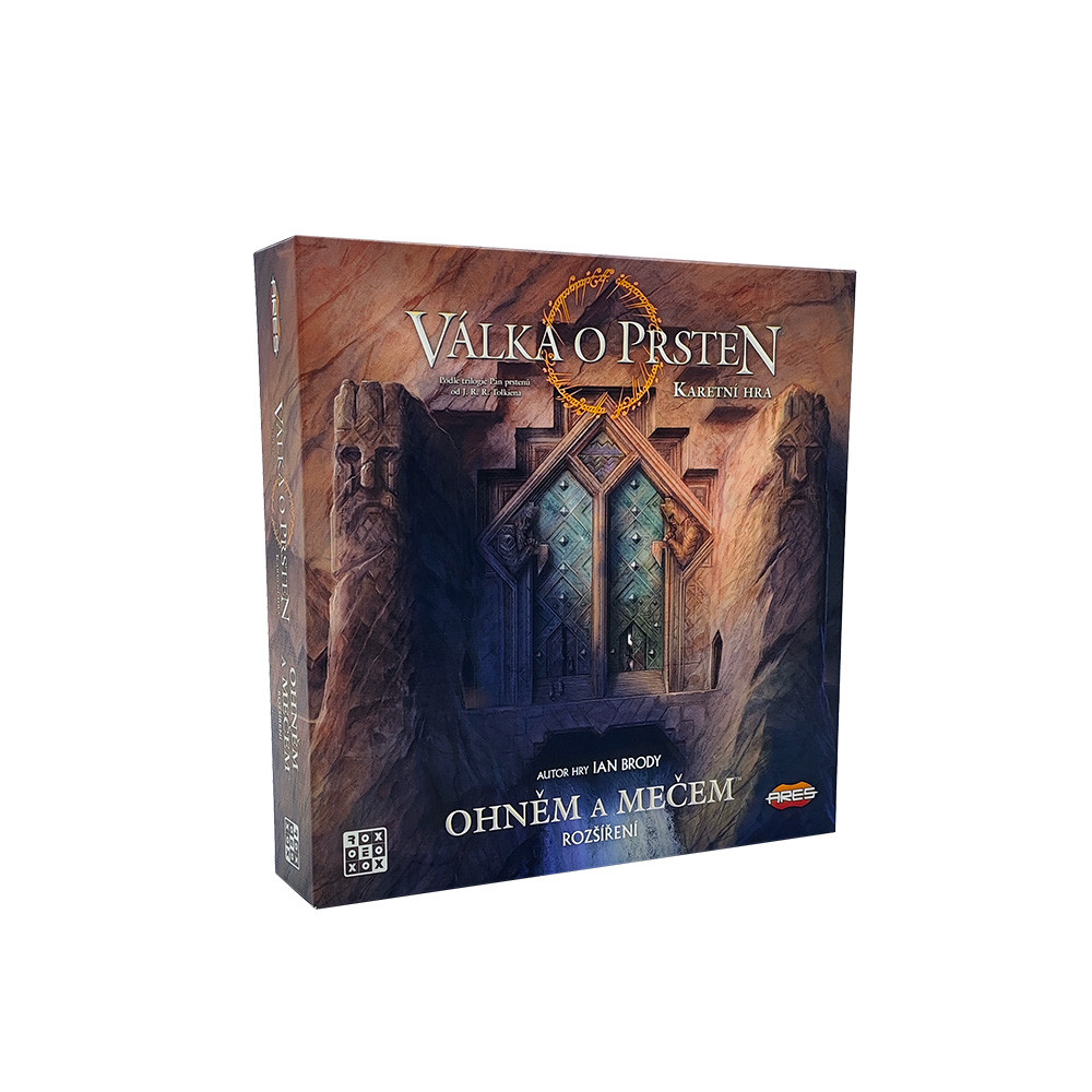 REXhry Válka o prsten: Karetní hra – Ohněm a mečem + 2 promo karty (War of the Ring: The Card Game – Fire and Swords CZ)