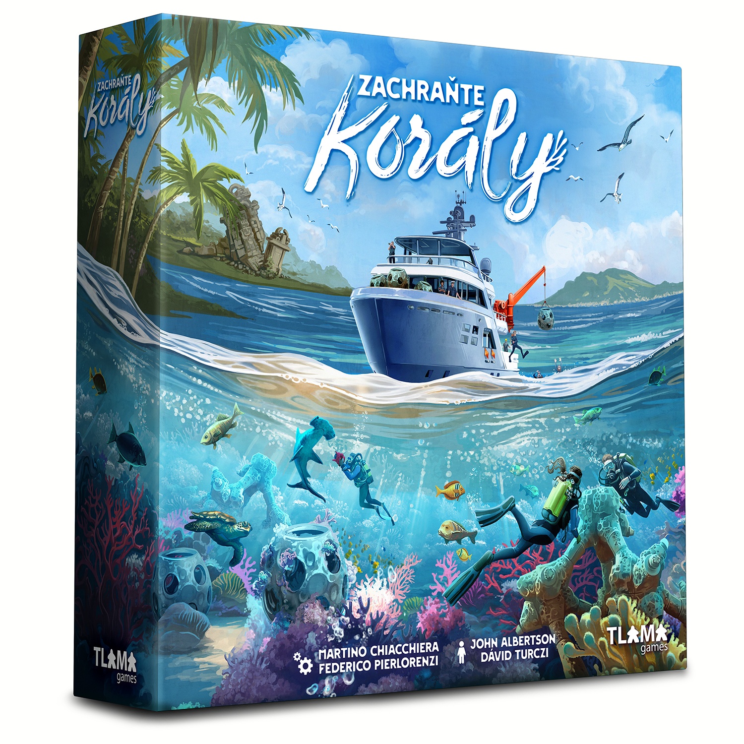 TLAMA games Poškozené - Zachraňte korály