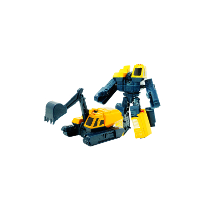 Transformer truck – stavební stroj-robot