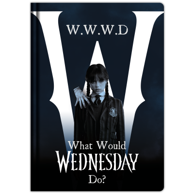 Wednesday blok A5 černý