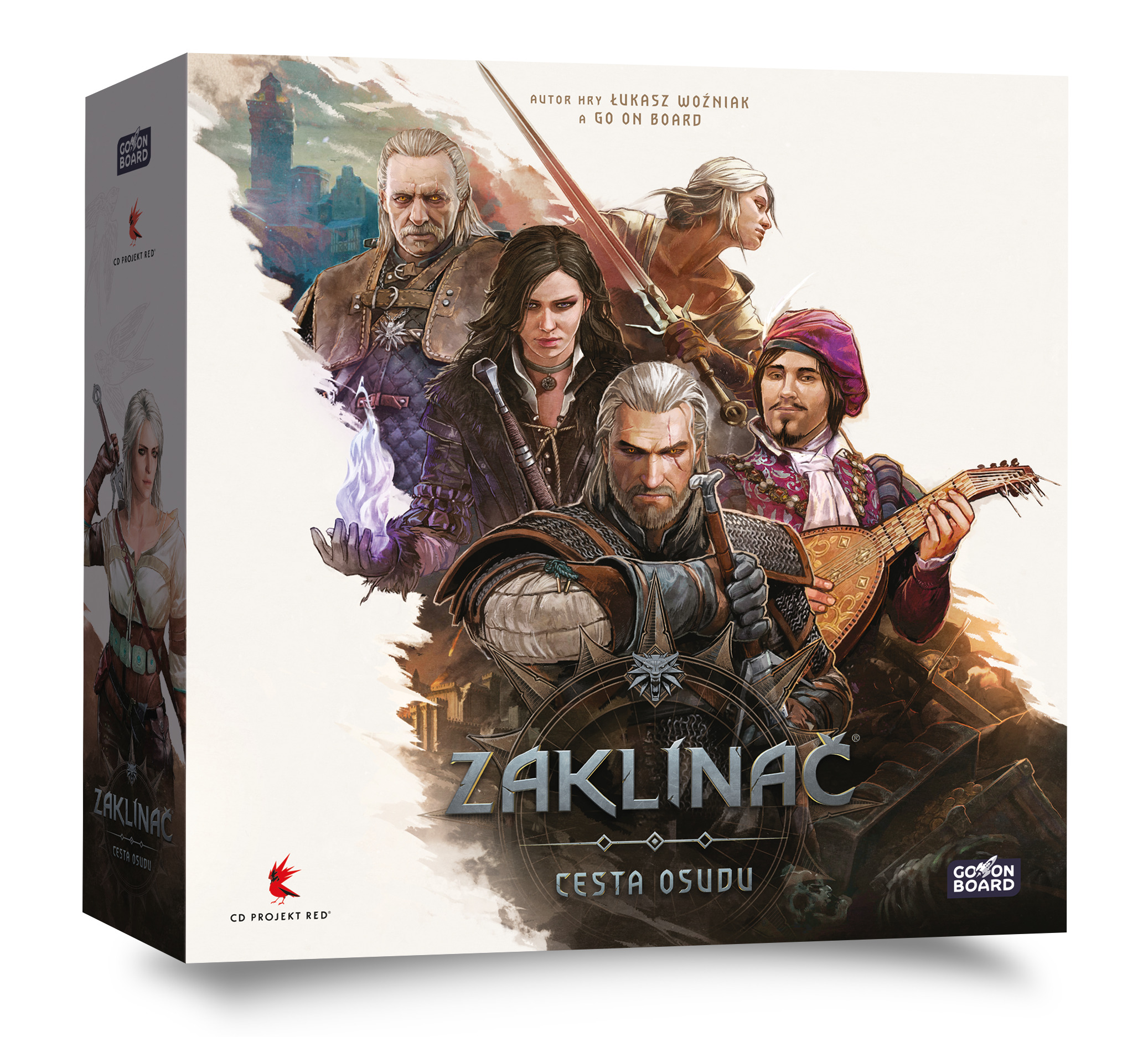 Asmodee Czech Republic Zaklínač: Cesta osudu (Deluxe edice) (The Witcher: Paths of Destiny - Deluxe Edition)