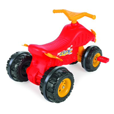 Čtyřkolka šlapací ATV červená