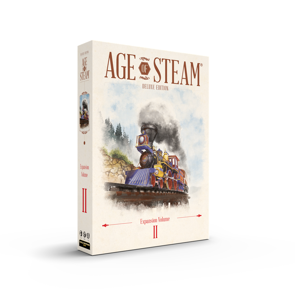 Eagle-Gryphon Games Age of Steam Deluxe: Expansion Volume II - EN