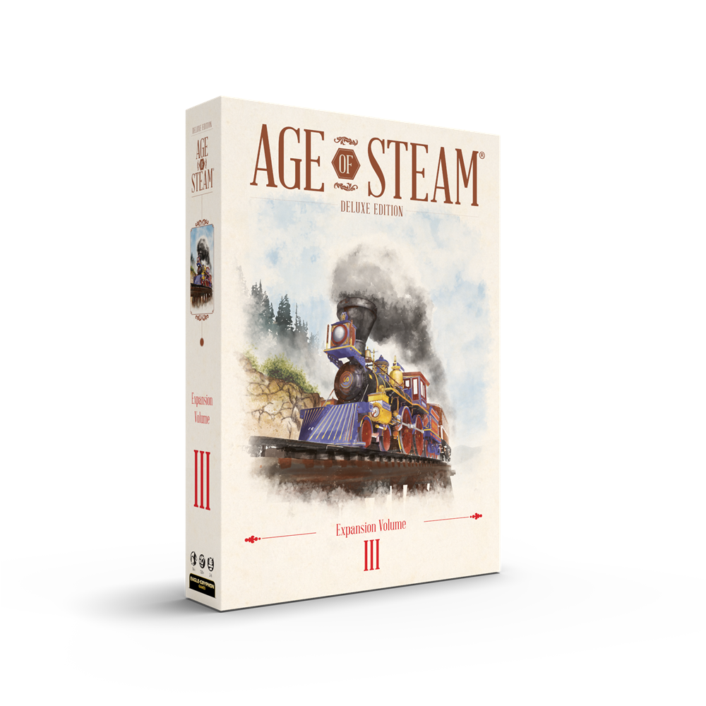 Eagle-Gryphon Games Age of Steam Deluxe: Expansion Volume III - EN